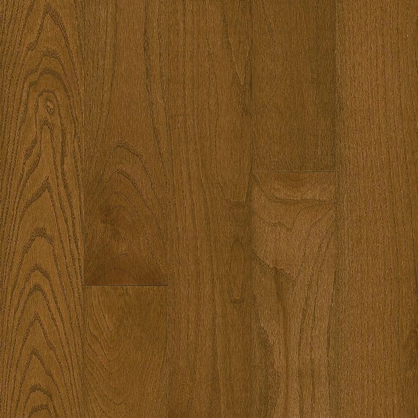 Bruce Plano Low Gloss Saddle 3/4 in. Thick x 4 in. Wide x Varying Length Solid Hardwood Flooring (18.5 sqft/case)