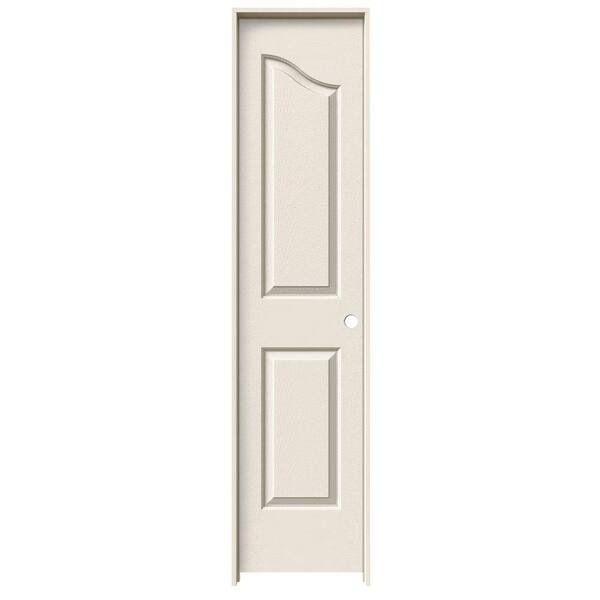 JELD-WEN 18 in. x 80 in. Provincial Primed Left-Hand Textured Molded Composite Single Prehung Interior Door