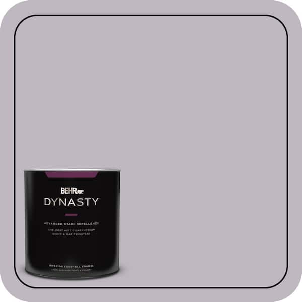 BEHR DYNASTY 1 qt. #PPU16-09 Aster Eggshell Enamel Interior Stain-Blocking Paint & Primer