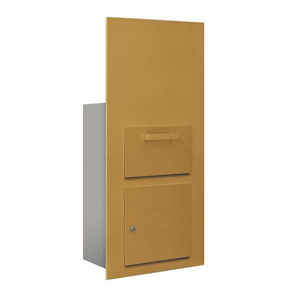 Salsbury Industries 3600 Series Collection Unit Gold USPS Front Loading for 7 Door High 4B Plus Mailbox Units