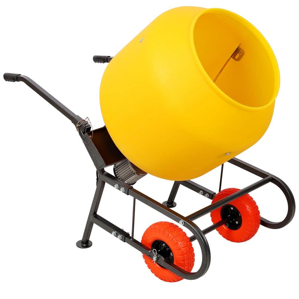 6 cu. ft 170L Electric Poly Drum Concrete Mixer, Power Cement Mixing Machine for Mortar, Stucco and Fodder, 110V/60HZ price history on PriceWatchPro