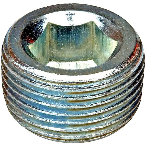 Autograde Pipe Plug C.S. Hex 3/4-14 Npt X 5/8 In. (5-pack)