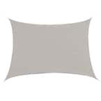 Vigoro 12 ft. x 12 ft. Stone Gray Square Shade Sail 25683 - The Home Depot