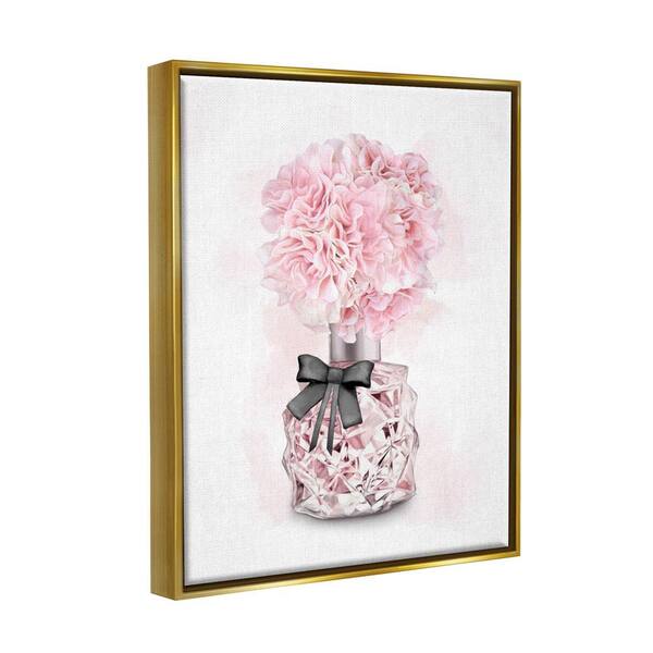 The Stupell Home Decor Collection Glam Perfume Bottle Splash Pink Gold by  Amanda Greenwood Floater Frame Culture Wall Art Print 25 in. x 31 in.  agp-108_ffg_24x30 - The Home Depot