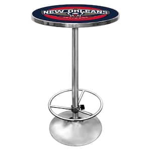 NBA New Orleans Pelicans Chrome Pub/Bar Table