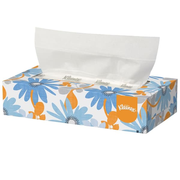 Kleenex Facial Tissue 2-Ply (125-Count) KCC03076 - The Home Depot