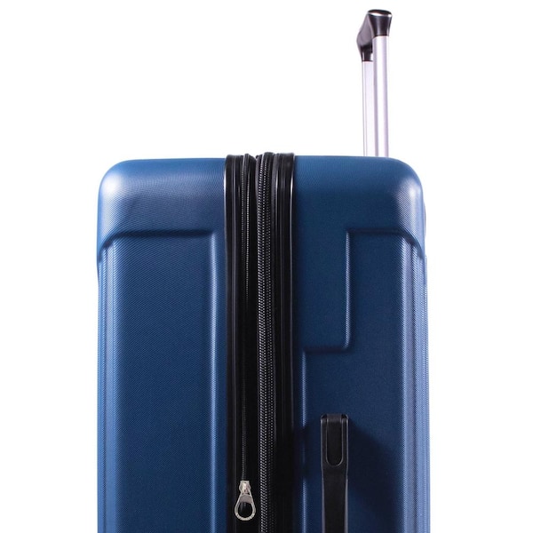 American Green Travel Vailor 20 in. Navy Carry On Expandable Hardside Spinner  Suitcase AG612-20-NVY - The Home Depot