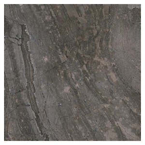 Sereno Earth Brown 35.43 in. x 35.43 in. Matte Porcelain Floor and Wall Tile (17.43 Sq. Ft./Case)