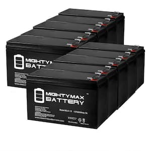 12V 8Ah Scooter Battery Replaces Energy Power EP-SLA12-8 - 10 Pack