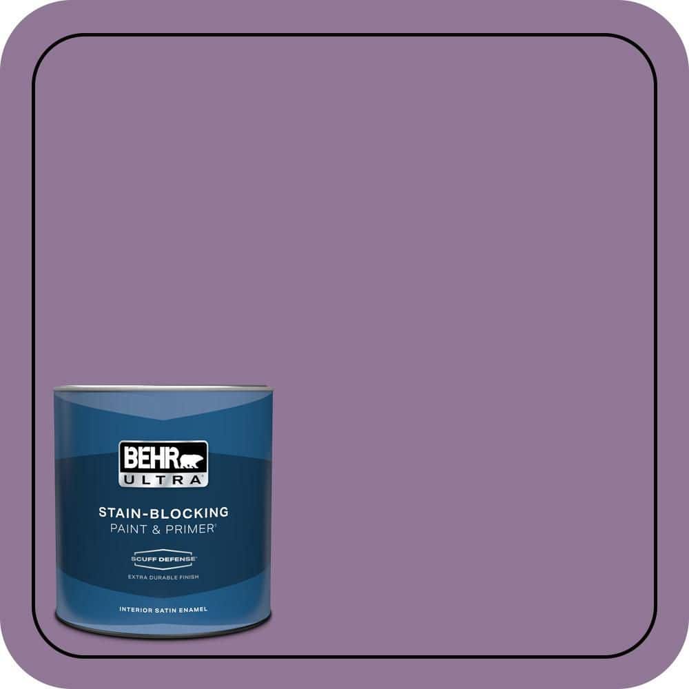 1 qt. #M100-5 Passion Fruit Extra Durable Satin Enamel Interior Paint & Primer price history on PriceWatchPro