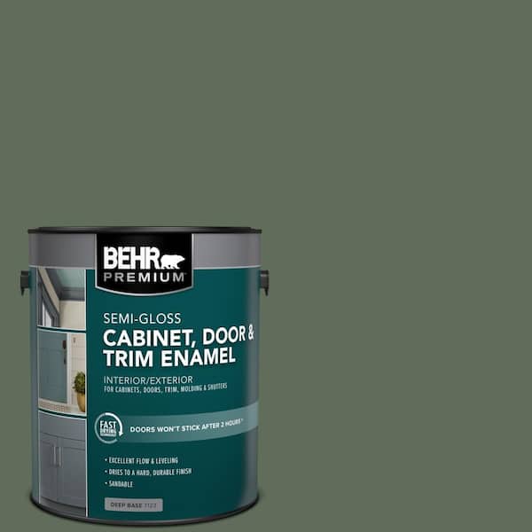 BEHR PREMIUM 1 gal. #PPU11-01 Royal Orchard Semi-Gloss Enamel Interior/Exterior Cabinet, Door & Trim Paint