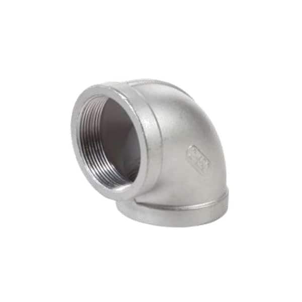 Matco-Norca 1 in. Stainless Steel Threaded 90 Degree Elbow