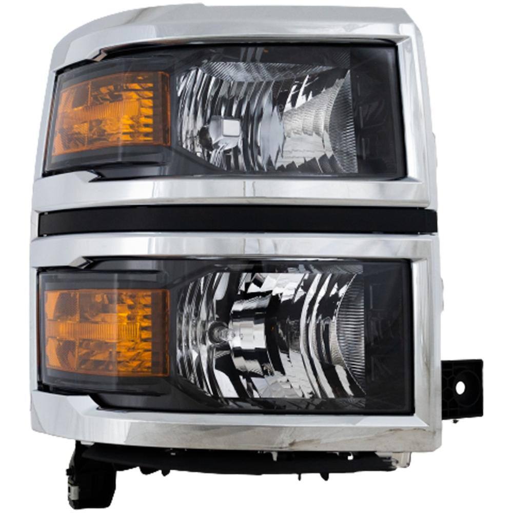 Headlight Compatible with Chevrolet Silverado 1500 2014-2015 Halogen With bulb(s) Passenger Side CAPA price history on PriceWatchPro