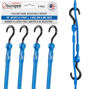 36 in. Adjust-A-Strap in Blue (4-Pack)