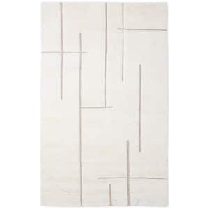 Norwich Contemporary Ivory 9 ft. x 12 ft. Area Rug