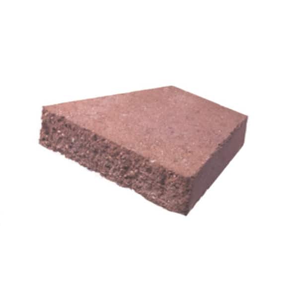 Oldcastle Castlewall 2.25 in. x 11.75 in. x 7.75 in. Red Concrete Wall Cap