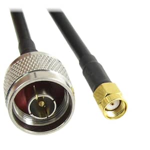 Turmode 6 ft. RP SMA Male to N Male Adapter Cable