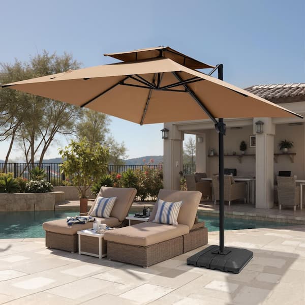 extra large square patio umbrella 8' x 8' Saville | Umbrellas garden and etc Fabater Patio Umbrella Base Cover