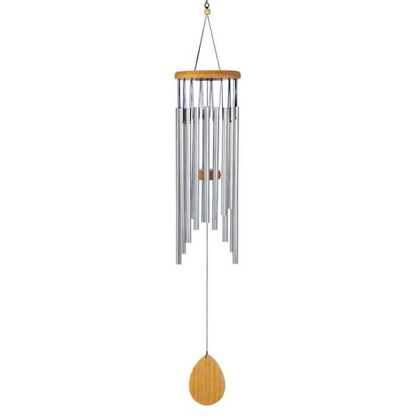 Zingz & Thingz Classic Waterfall Wind Chimes 4.75 in. x 4.75 in. x 28 in.
