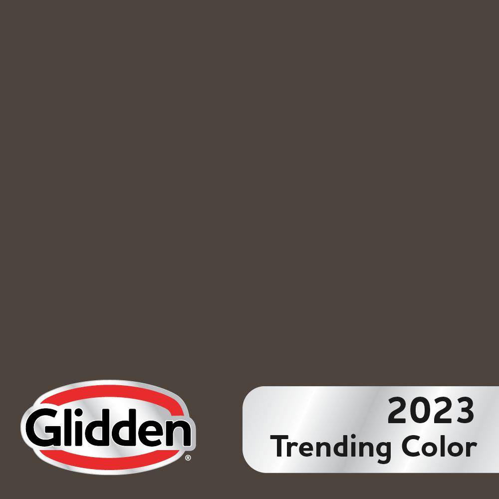 Glidden 8 oz. PPG1005-7 Dark Granite Satin Interior Paint Sample ...