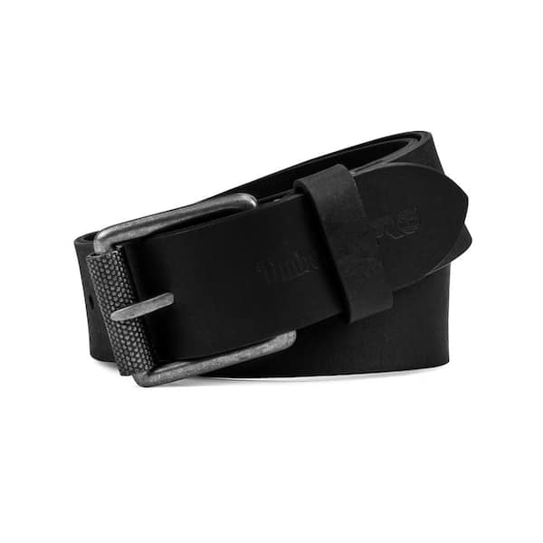 mens black leather belt 46