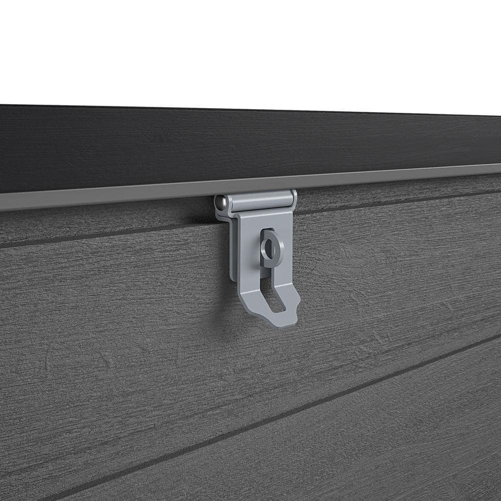 Cosco Extra Large Black Lockable Outdoor Deck Storage Box