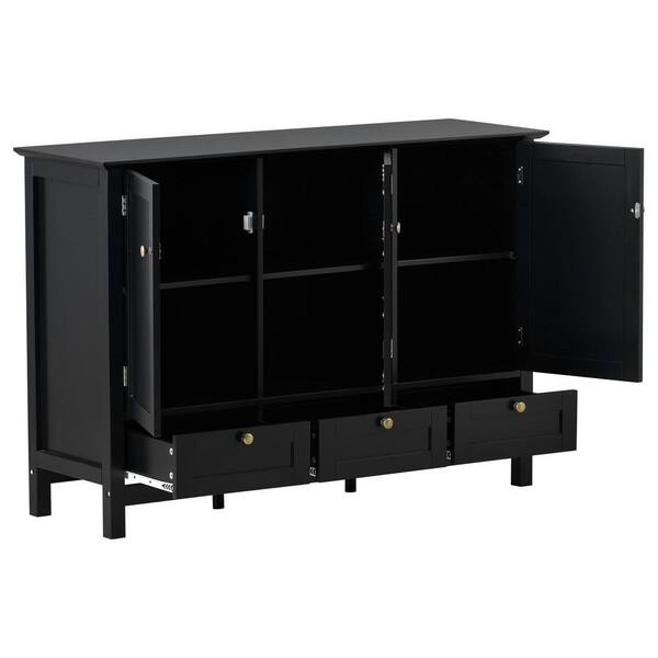 StyleWell 6 in. x 8 in. Black Classic Arch Decorative Shelf