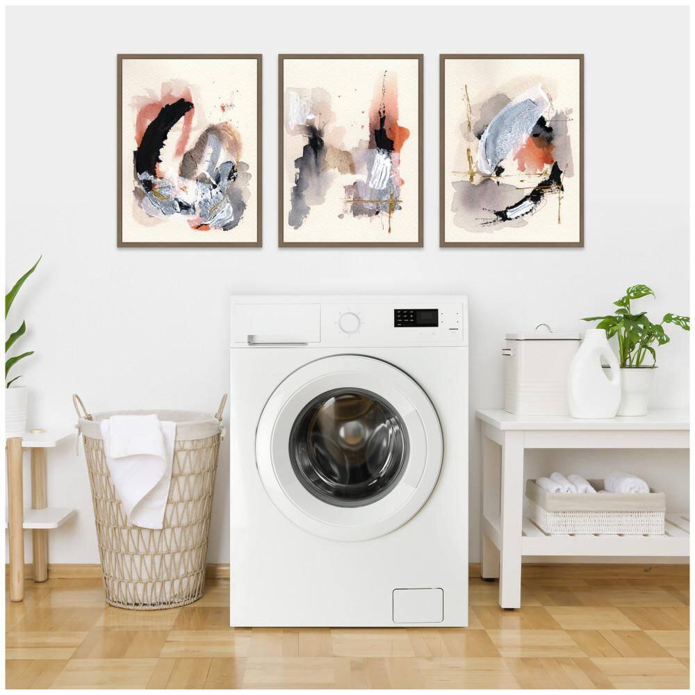 "Sylvie ""Urban Wanderer 1,3 and 4"" by Xizhou Xie 3 Piece Gold Framed Art Print Set 24 in. x 18 in." price history on PriceWatchPro