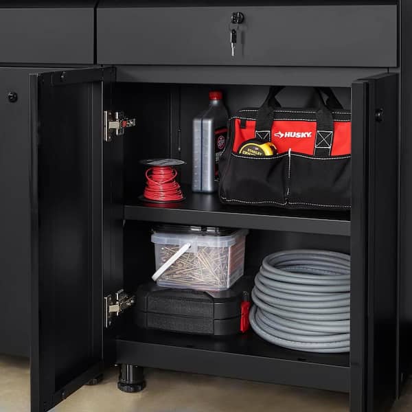 Black 2-Door Storage Cabinet — etúHOME