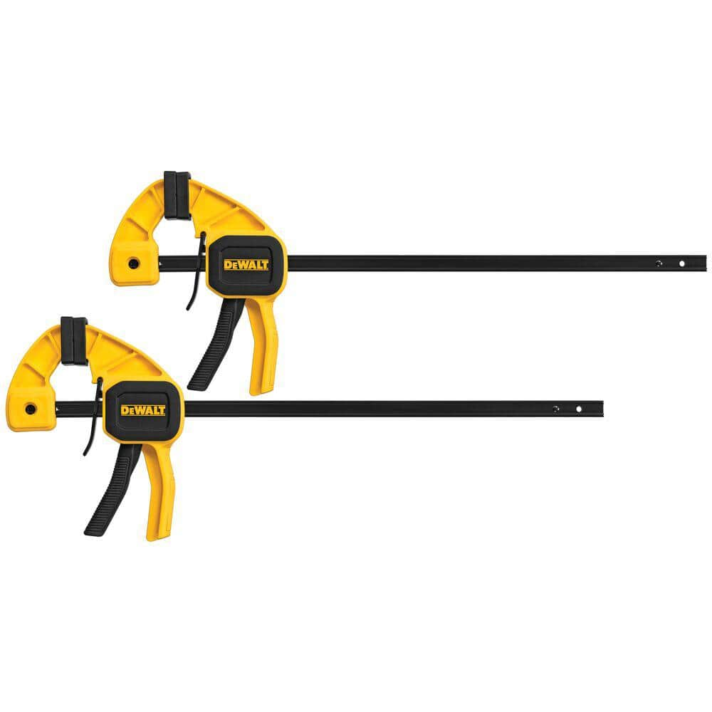 DEWALT Medium and Large Trigger Clamp (4 Pack) DWHT83196 - The Home Depot