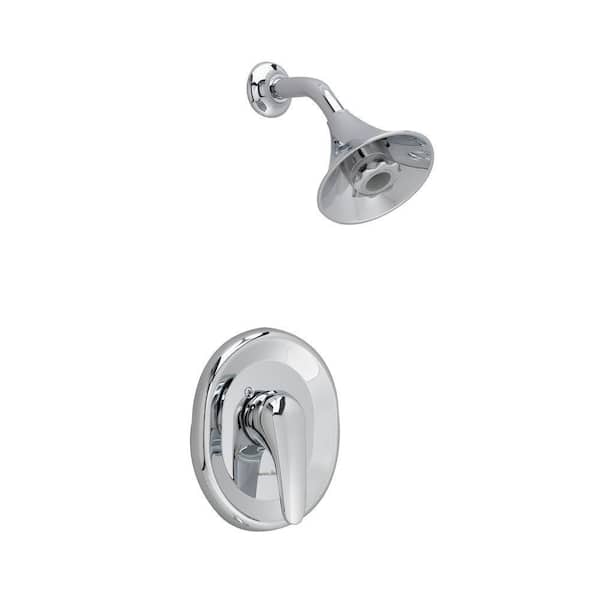 American Standard Seva 1-Handle Shower Faucet Trim Kit in Polished Chrome (Valve Sold Separately)