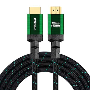 10 ft. 4K HDMI Cable, High Speed 18 Gbps HDMI to HDMI Cable Green (3-Pack)