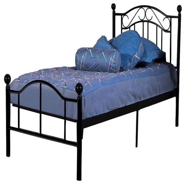 Hillsdale Furniture Gavin Black Twin-Size Bed-DISCONTINUED
