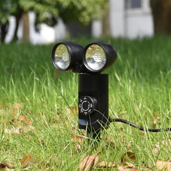 Light Timer Select Twin - 2-Outlet Outdoor Light-Sensing Countdown