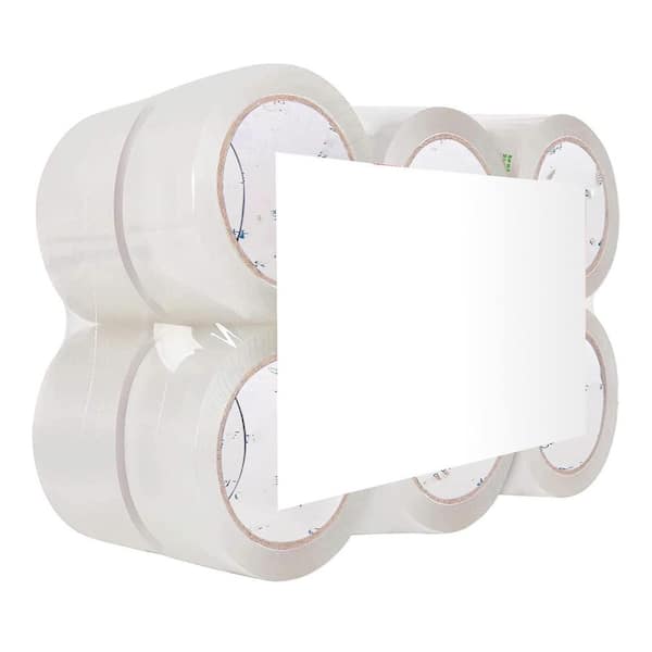 N/A Heavy Duty Packaging Tape 2.7mil Thick 12 Rolls 1.88 in. x 60 yds. Per Roll Total 720 yds. Strong Adhesive