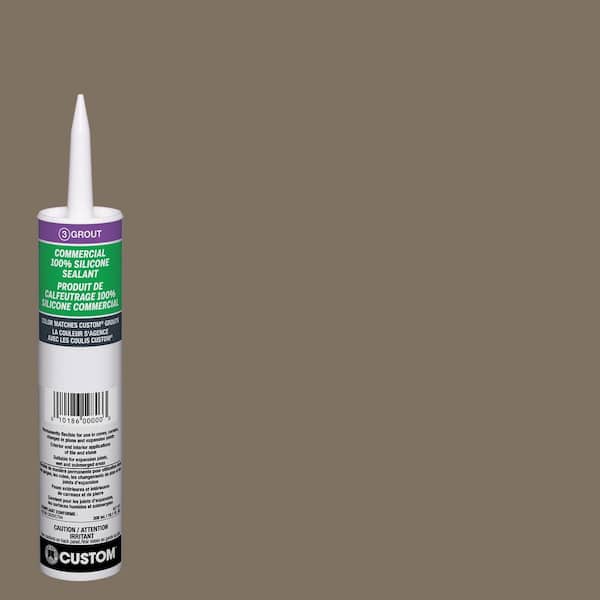 Custom Building Products Commercial #541 Walnut 10.1 oz. Silicone Caulk