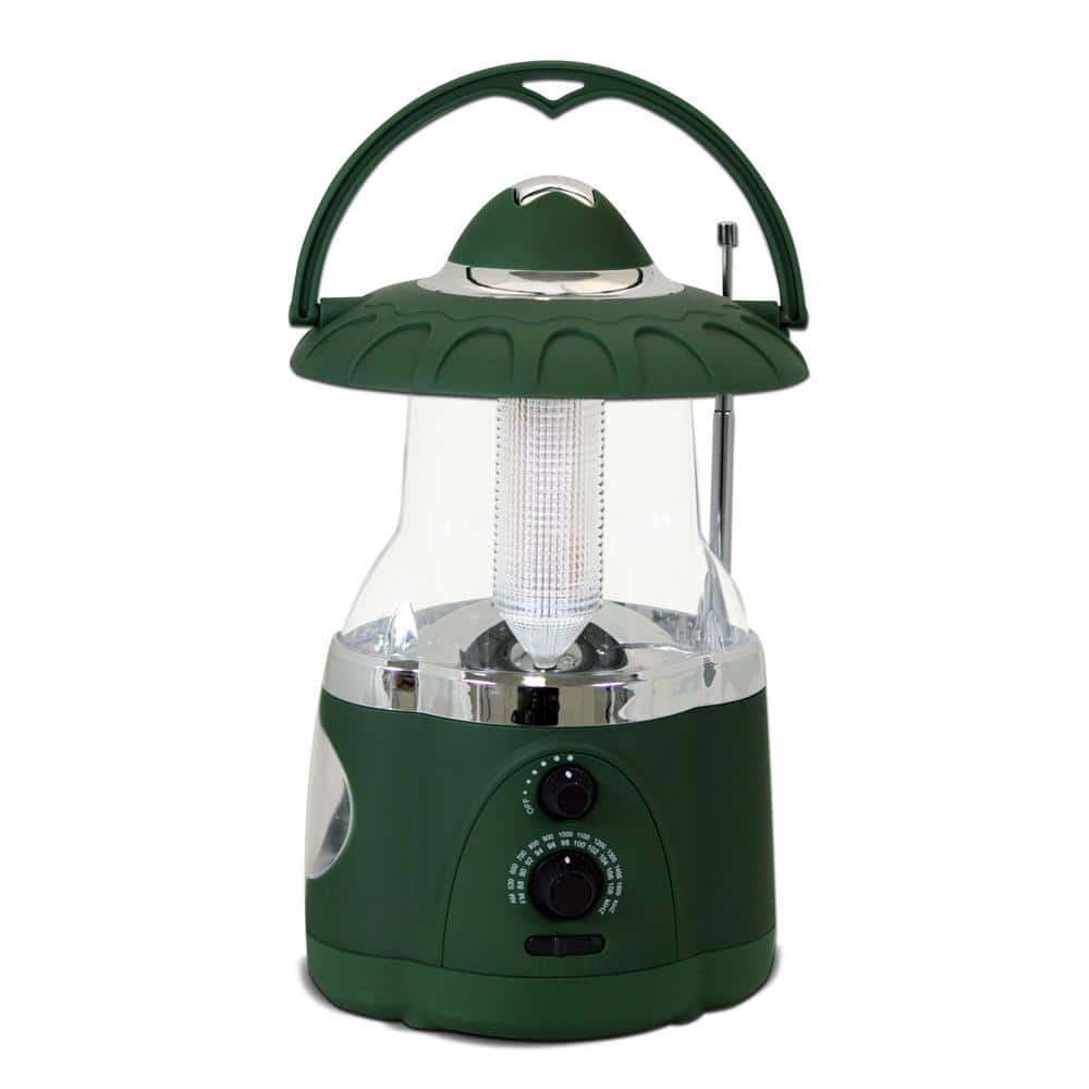 Northpoint Vintage Green Battery Operated LED Lantern (2-Pack) 190491 (2) -  The Home Depot