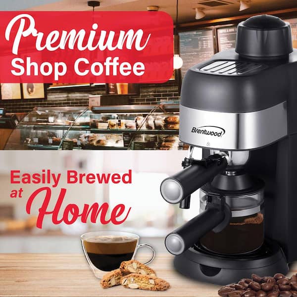 brentwood 4-Cup Blue Residential Drip Coffee Maker in the Coffee Makers  department at