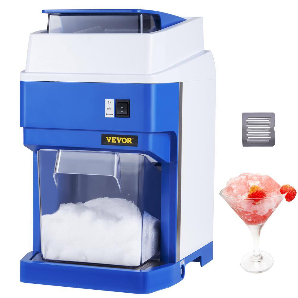 VEVOR Blue Stainless Steel Countertop Snow Cone Maker