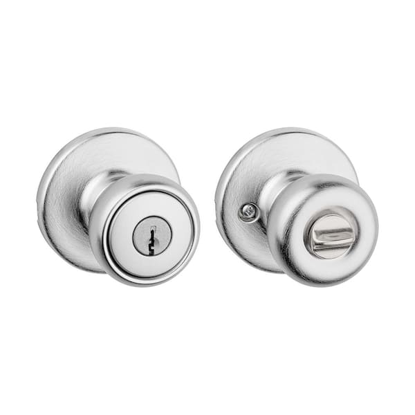 Tylo Satin Chrome Keyed Entry Door Knob