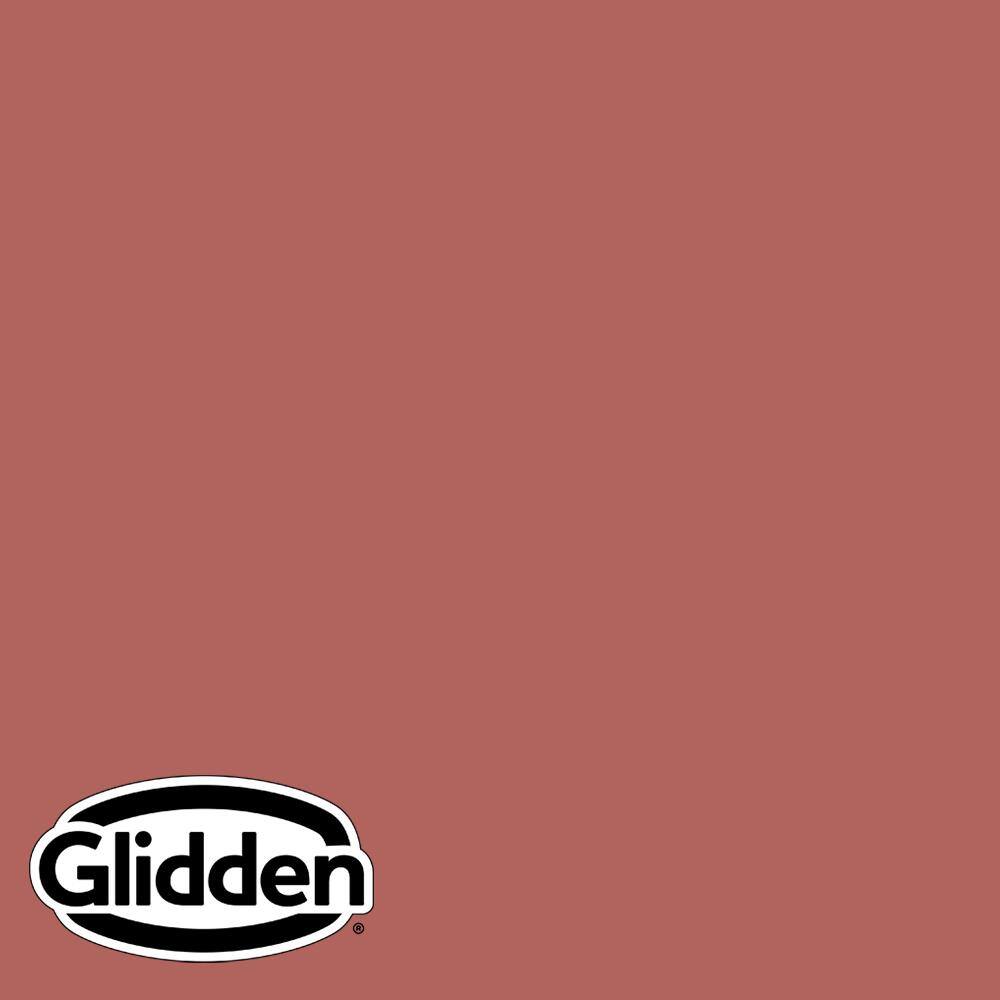 1 qt. PPG1057-6 Sienna Red Flat Interior Paint with Primer