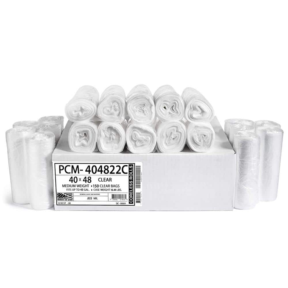 Aluf Plastics PG6-4660 Commercial Can Liner, 45 Gallon