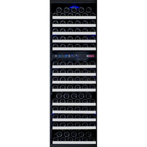 Stainless Steel Dual Zone 172 Bottle Wine Refrigerator