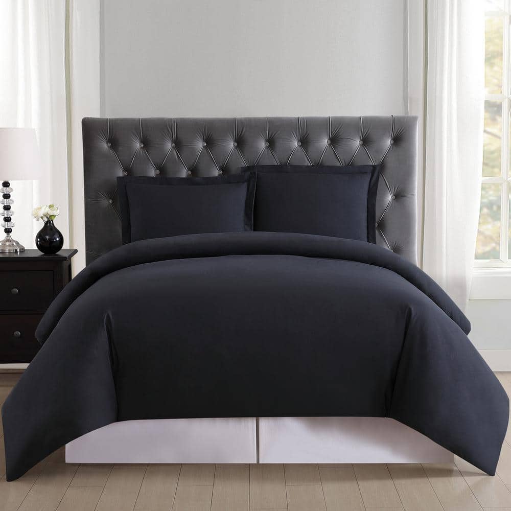 2-Piece Black Twin Duvet Cover Set price history on PriceWatchPro
