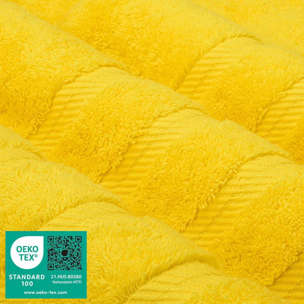 Oversized Lemon Yellow Turkish Cotton Jumbo Bath Sheet