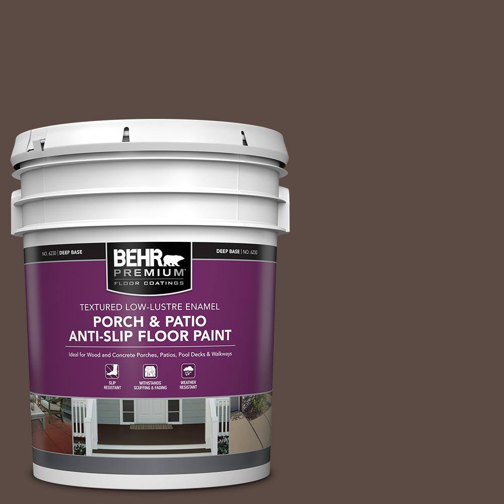 5 gal. #S-G-790 Bear Rug Textured Low-Lustre Enamel Interior/Exterior Porch and Patio Anti-Slip Floor Paint price history on PriceWatchPro