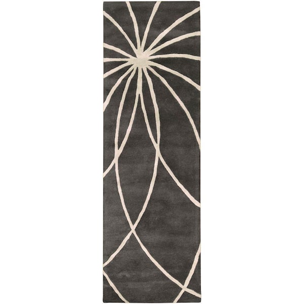 Artistic Weavers Jawa Iron Ore 3 ft. x 12 ft. Rug Runner