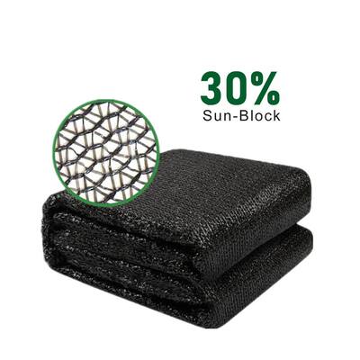 Shatex 90% 6x26ft Sun Shade Fabric Sun-Block Net Mesh with Clips for Pergola 