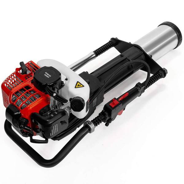 XtremepowerUS 52cc Gas-Powered 2-Stroke T-Post Fence Post Driver with Toolkit and Storage Case, EPA Certified