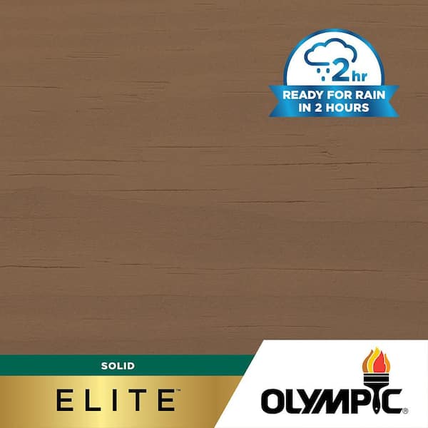 Olympic Elite 8 oz. SC-1082 Tanglewood Solid Advanced Exterior Stain and Sealer in One
